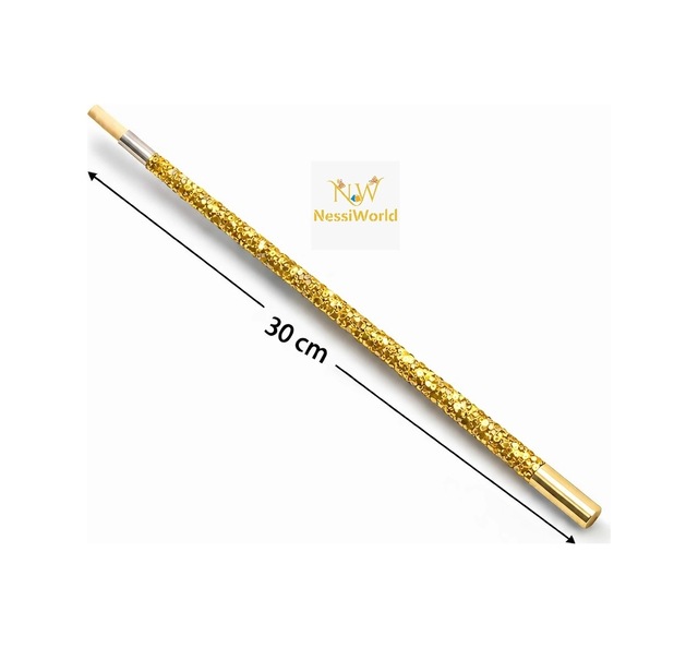 Mey İthalat 30 Cm Altın Gold Payetli Sigara Tutacağı 1920 Ler Gatsby Parti Aksesuarı