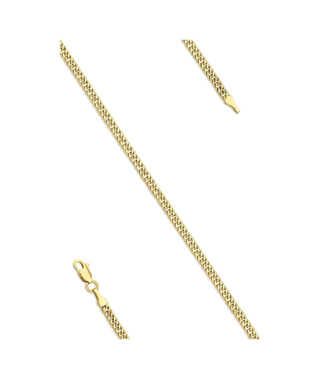 14 Ayar Altın Sık Gurmet Bileklik 2.80 Mm Sarı Altın
