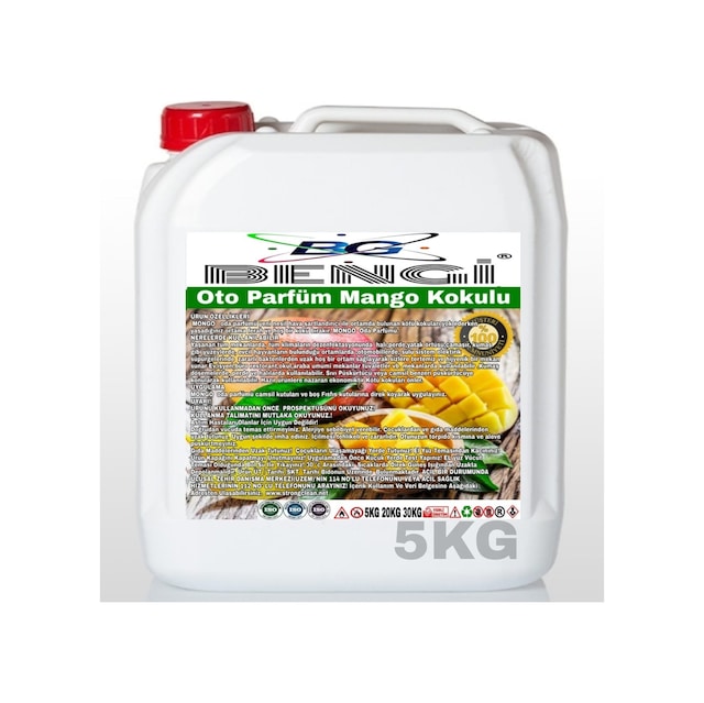 Oto Parfüm Mango Kokulu 5kg
