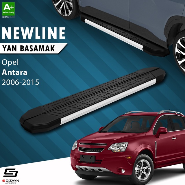 S-dizayn Opel Antara Newline Aluminyum Yan Basamak 183 Cm 2006-20