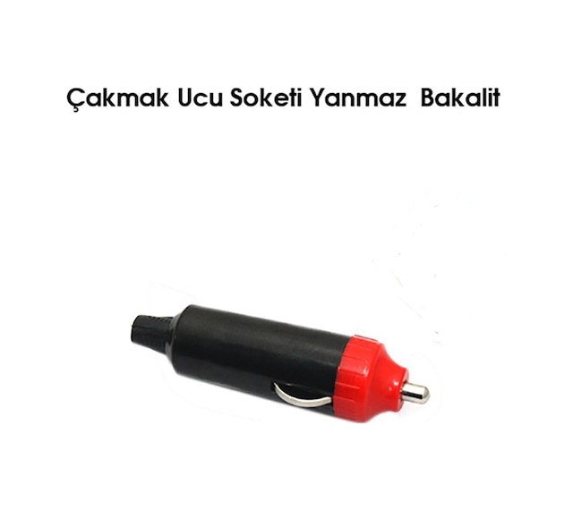 Araç Çakmak Ucu Soketi Yanmaz Bakalit Çakmak Ucu