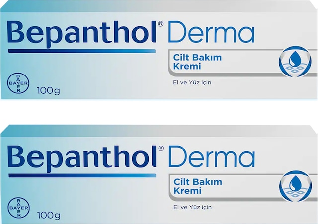 Bepanthol Derma Cilt Bakım Kremi 100 G 2 Adet