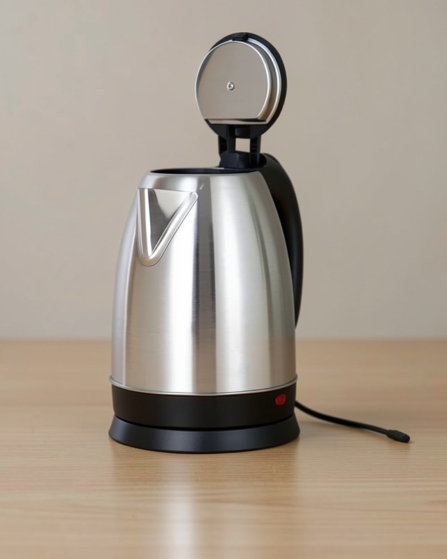 Kettle Su Isıtıcı Paslanmaz Çelik Kablolu C F Priz Uyumlu 220-240 V