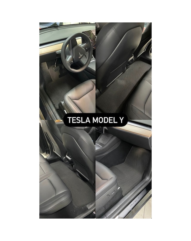 Tesla Y Model Akıllı Eva Oto Paspas Ve Bagaj Havuzu Takım Set