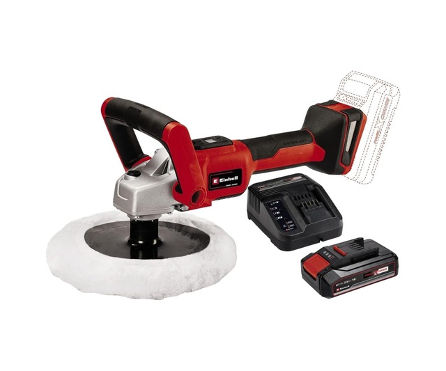 Einhell Ce-cp 18/180 Li Kömürsüz Akülü Polisaj Ve Zımpara Makinesi 18v 2.5ah