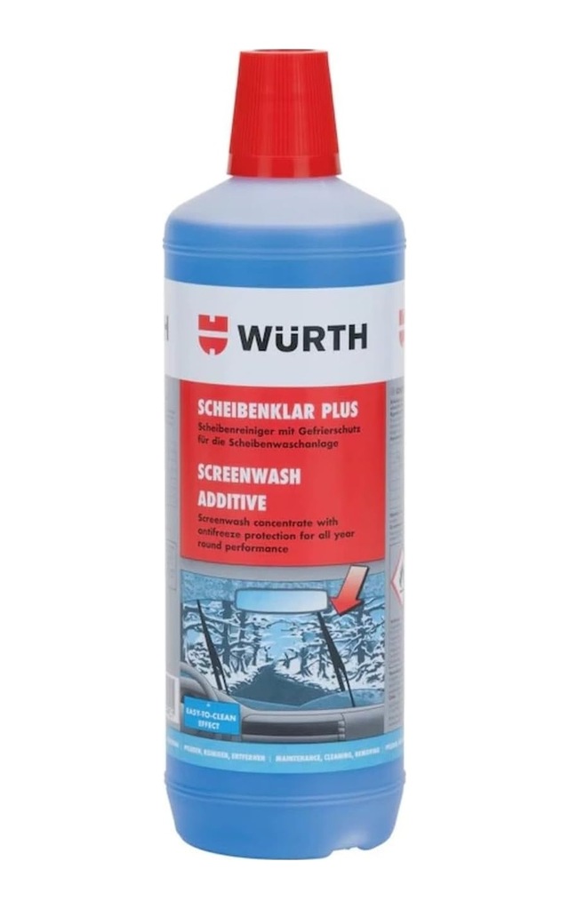 Würth Dört Mevsim Cam Temizleme Suyu 1lt