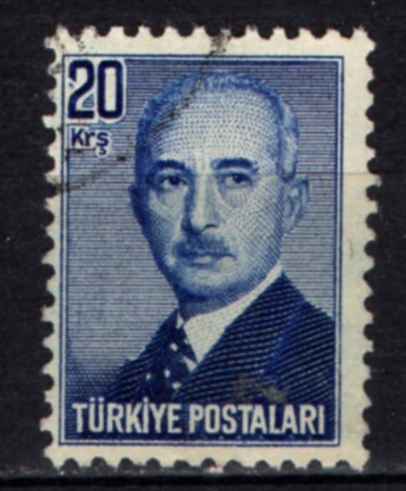 1948 Cumhurbaşkanı İnönü 20 Kuruş Tp0484 Teşhir Ürün