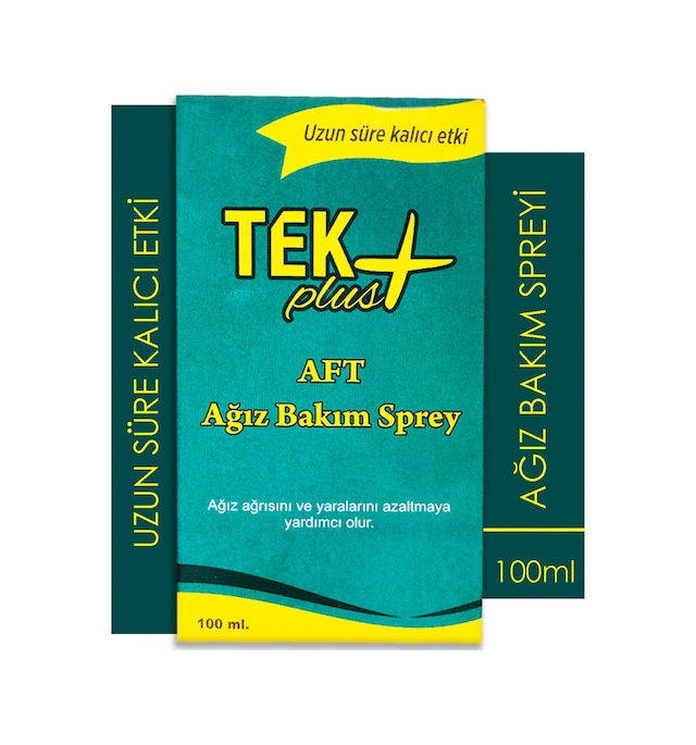 Tekplus Aft Ağız Bakım Spreyi 100 ML