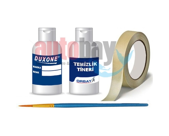 Duxone Renault 369 Buz Beyazı Rötüş Boya Seti 75Ml