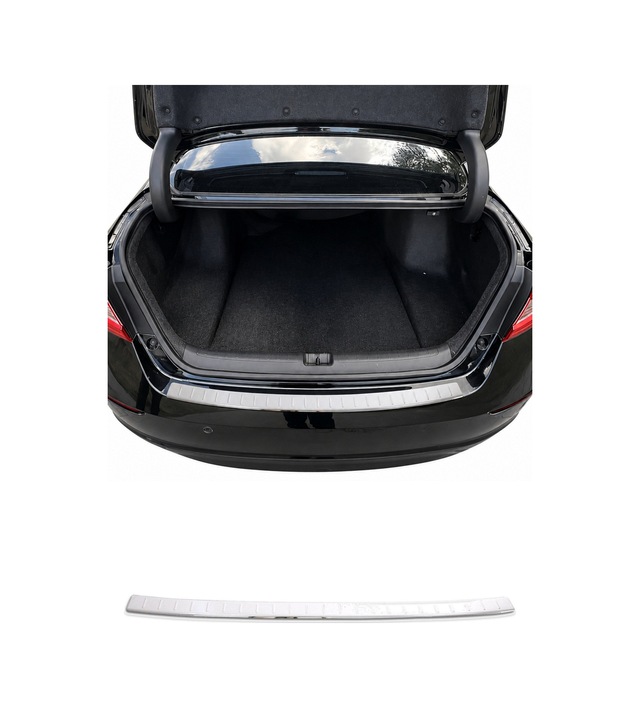 Honda Accord 2018-2022 Uyumlu Krom Arka Tampon Eşiği Paslanmaz Çelik