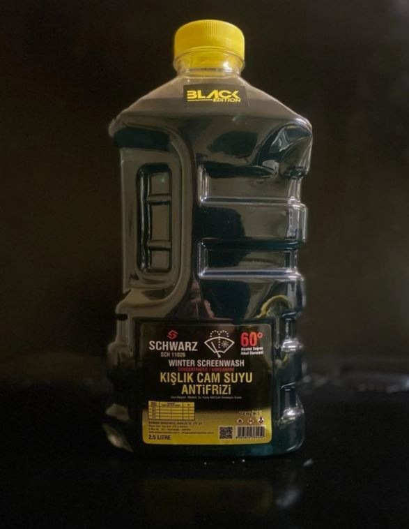 -60 C 2.5lt Black Edition Cam Suyu Antifirizi 4 Adet