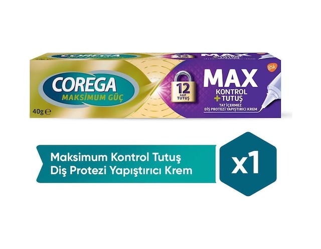 Maksimum Kontrol Protez Yapıştırıcı Krem 40gr Cbkshop