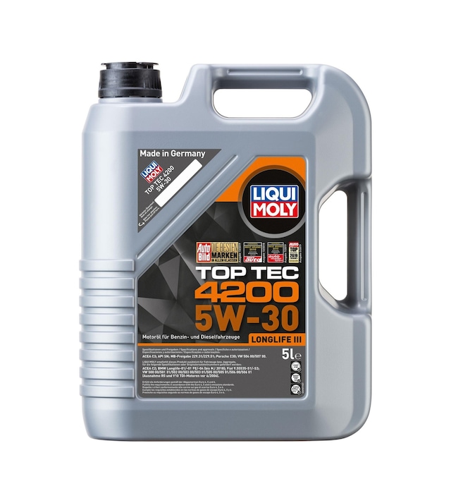 Lıquı Moly Top Tec 4200 5W30 Motor Yağı 5 Lt
