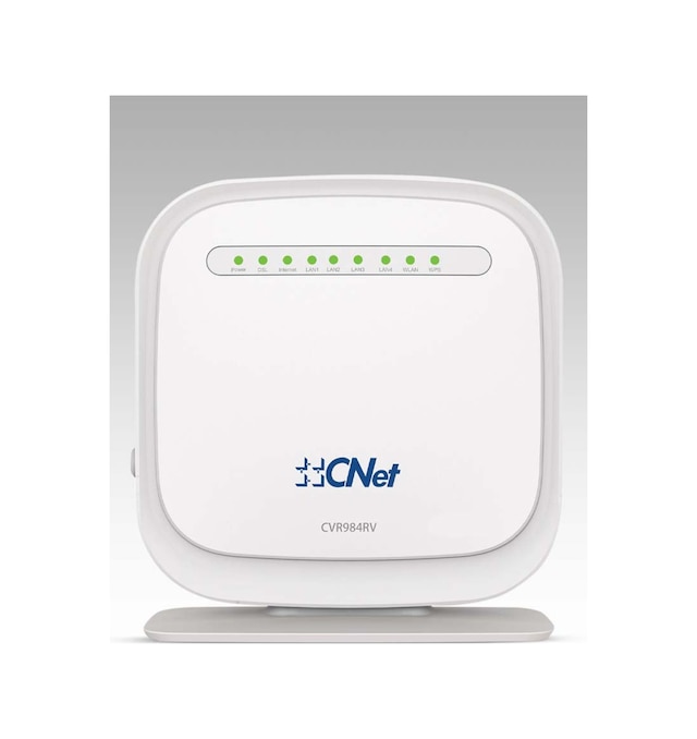 Cnet Cvr984rv Adsl2 / Vdsl2 300mbps 4 Port Modem Router Cvr984rv