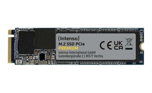 Intenso Premıum 3835460 2100 1TB NVMe M.2 2280 PCIe 3.0 Okuma 2100 MB/s Yazma 1700 MB/s
