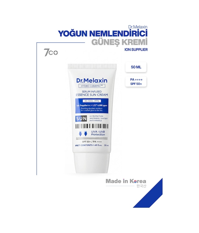 Hydro Ceramic Yoğun Nemlendirici Essence Güneş Kremi Spf50+ Pa++++ 50 Ml