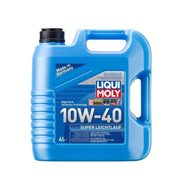 Liqui Moly Lıquı Moly 10W40 Motor Yağı Süper Sentetik Super Leıchtlauf 4 Litre (9504)