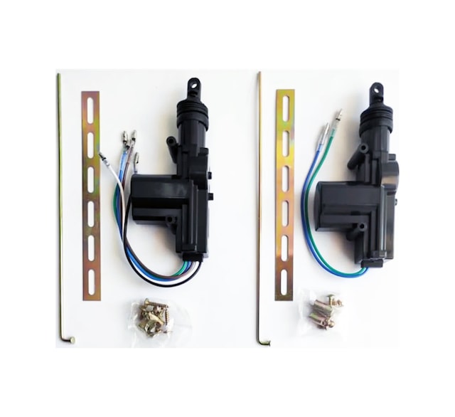 24 Volt Merkezi Kilit Uyumlu Motoru İkili Set 5 Kablo Ve 2 Kablo