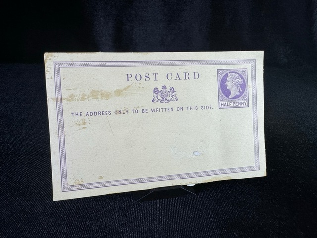 İngiltere Antiye Gb Queen Vıctorıa ½d Postcards 1872/1876 Half Penny Teşhir Ürün