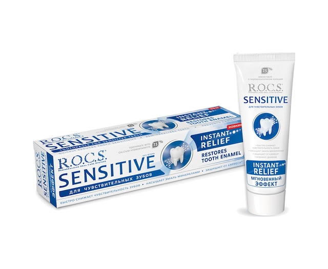 Rocs Sensitive Instant Relief Hassas Dişler için Diş Macunu - 94 G