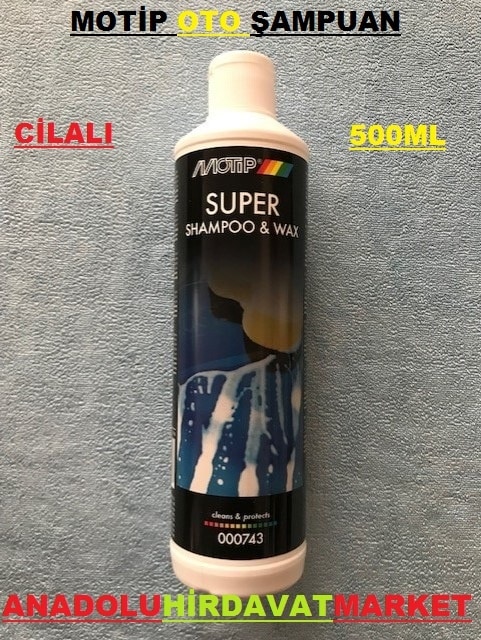 Motip Oto Şampuanı Cilalı 500Ml Kaliteli Cilalı Oto Şampuan
