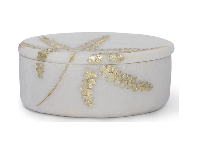 Yargıcı Polyresin Yuvarlak Takı Kutusu 17x7 Cm 26knha1046m St