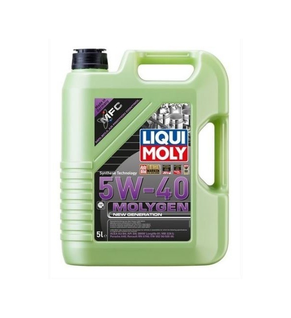 LIQUO MOLY 5W40 Motor Yağı Molygen New Generation 5 Litre