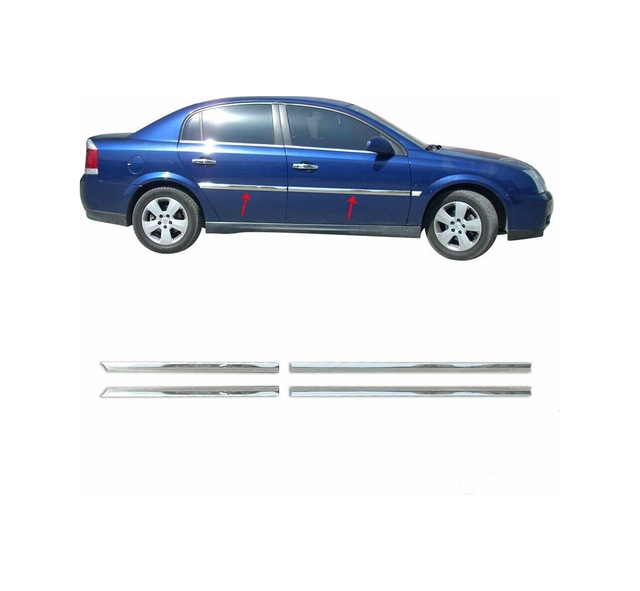 Opel Vectra C Krom Kapı Çıtası Tk 2004 Üzeri Paslanmaz Çelik N11.183