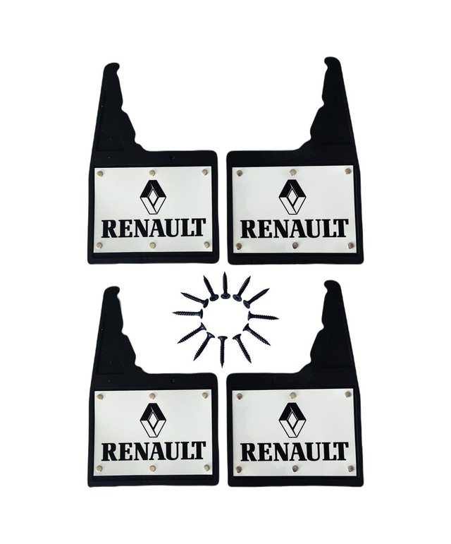 Renault 9 Broadway Spring Fairway Uyumlu 4 lü Ön-Arka Perçinli Paçalık Tozluk Çamurluk REN1RX021YD