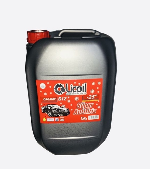 Licoil Antifriz G12 Kırmızı15Kg -25C 3Kg-15Kg-16Kg Mevcut