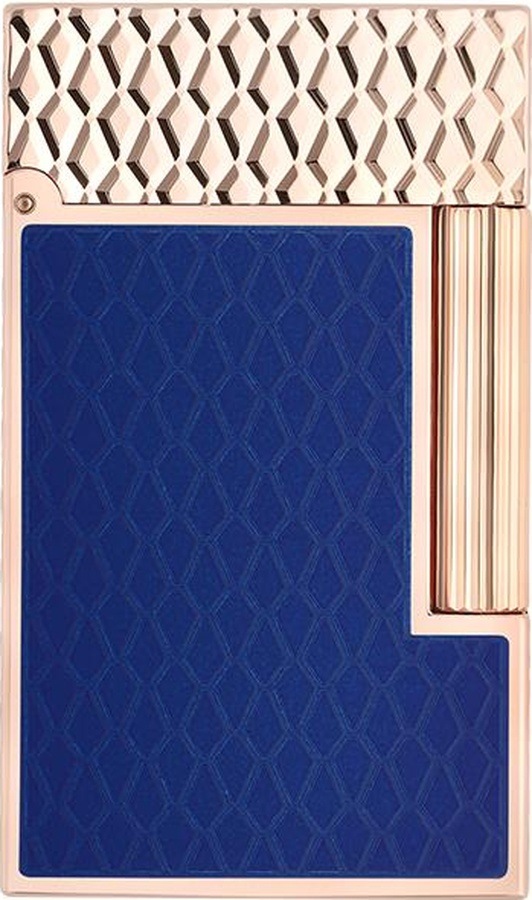 S.t. Dupont Ligne 2 Mavi-gold Puro Çakmağı 16632 - Tr6785
