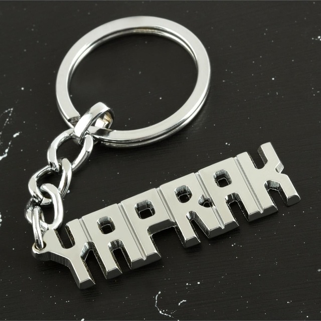Yaprak - 317 - İsimli Anahtarlık - Spt-gld - Gümüş Rengi