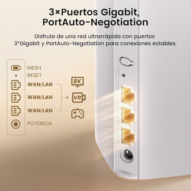 Tenda Me3 Pro 2p Wıfı7 Be3600 Mesh Router 2'li Paket