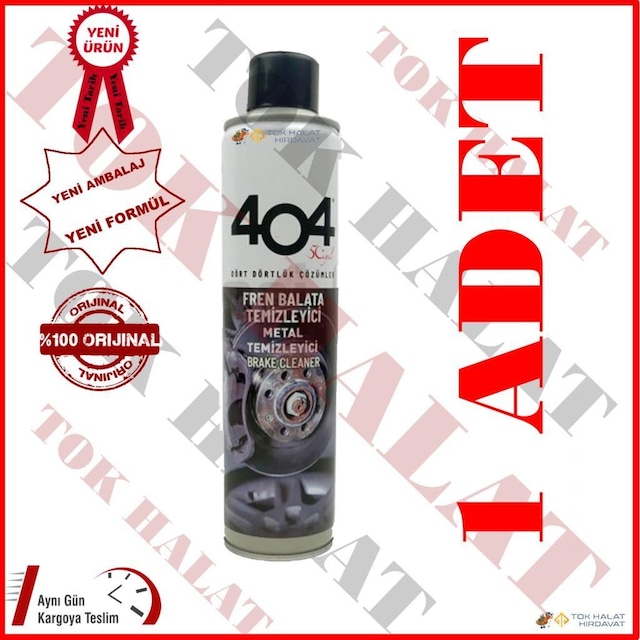 404 Fren Balata Temizleyici Spreyi 500Ml