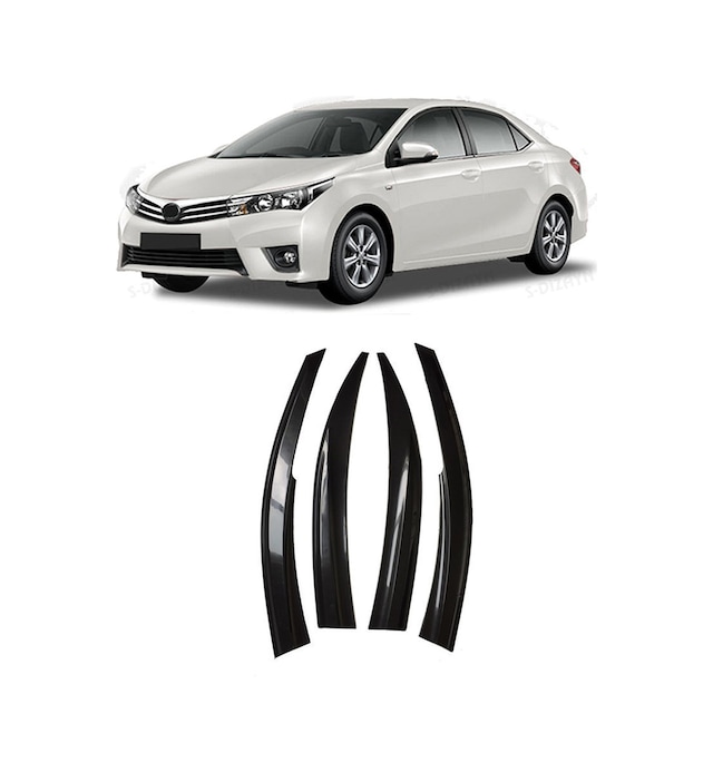 Toyota Corolla Uyumlu Cam Rüzgarlığı 4Lü 2013-2017 Arası
