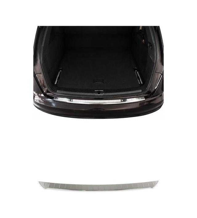 Peugeot Iı 2008 2019-2027 Uyumlu Krom Arka Tampon Eşiği Paslanmaz Çelik Taşlı Mat