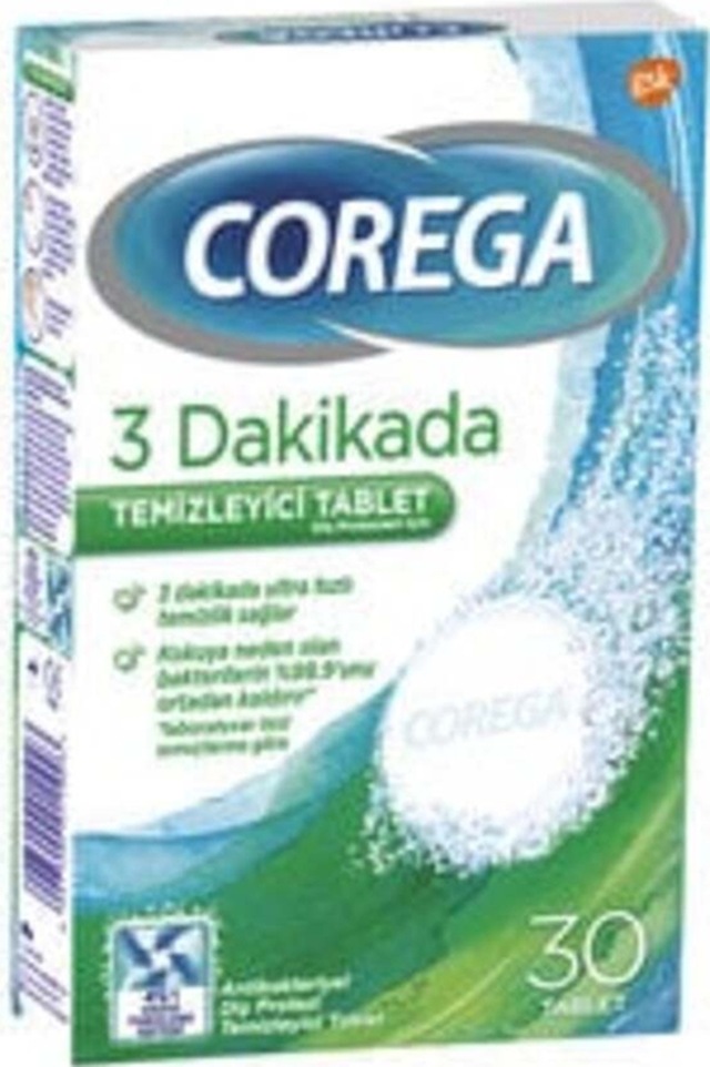 Diş Protezi Temizleyici Tablet 30'lu 1 Adet