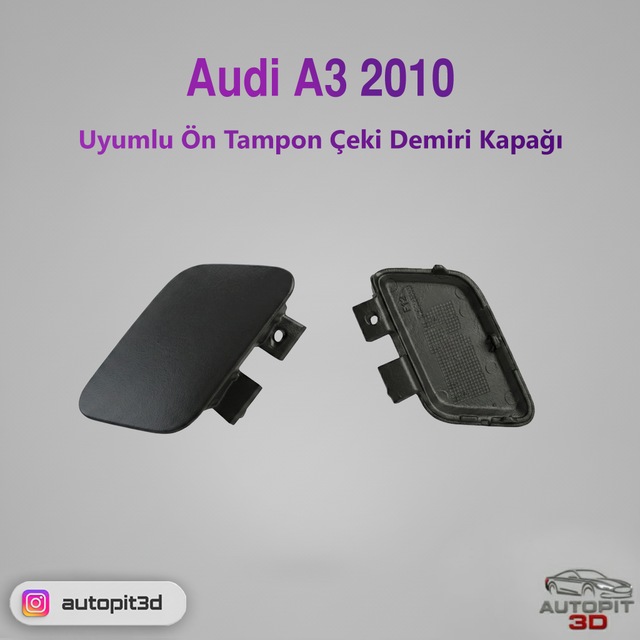 Audı A3 2010 Ön Tampon Çeki Demiri Kapağı