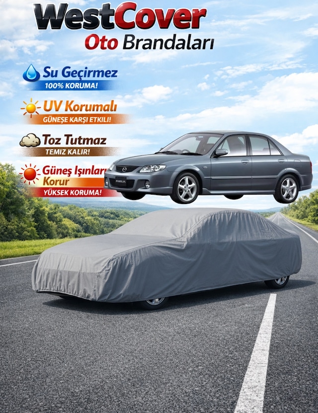 Mazda 323 Sedan Uyumlu Oto Branda,su Geçirmez Çadır,araba Brandası