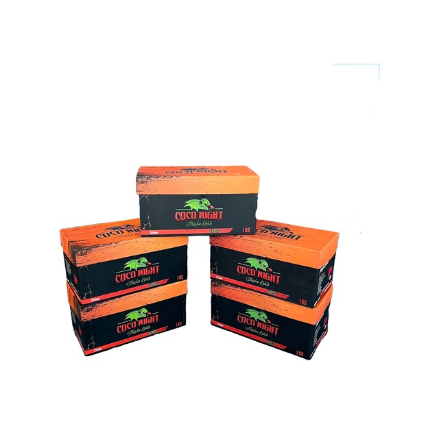 Coco Night Hindistan Nargile Küp Kömürü 5 KG 27 MM