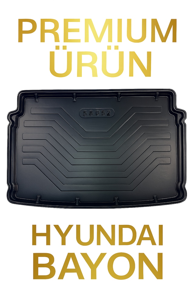 Hyundai Bayon Uyumlu Bagaj Havuzu 3d Premium