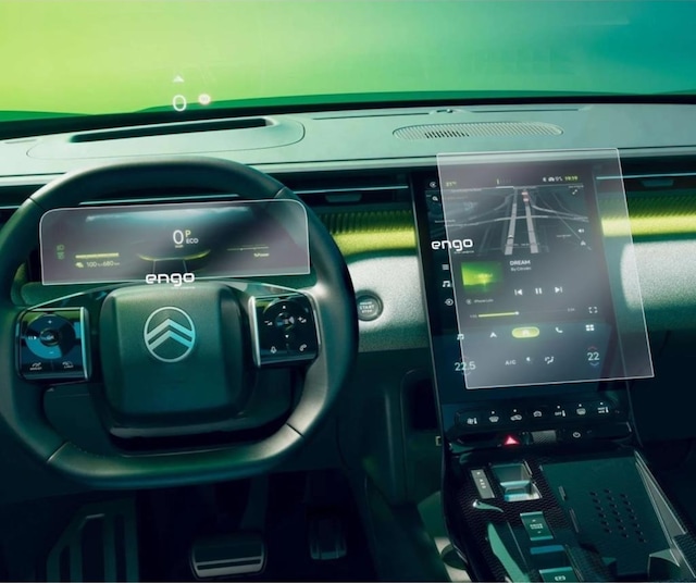 Citroen C5 Aircross Mat Ekran Koruyucu Multimedya Gösterge ' Sadece Ekran Koruyucu