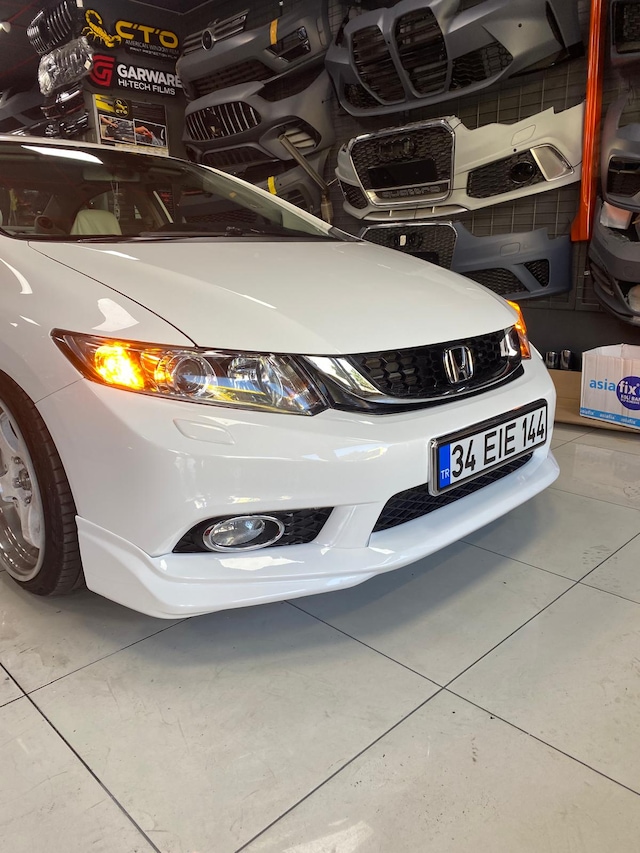Honda Fb7 Modulo Ön Tampon Eki Nh-578 Beyaz Renk Kodu Boyalı Plastik