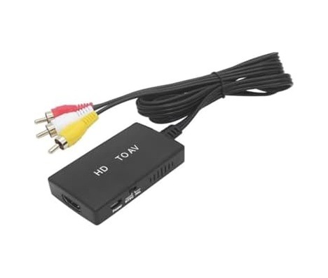 Hdtv'den Hd'ye Dönüştürücü Hdmı İle Rca Av/cvsb L/r Video 1080p İle Uyumlu Hdtv To Av Zr1124