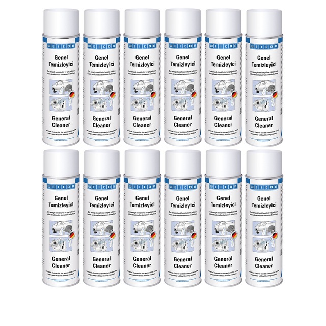 Weicon Genel Temizleyici Sprey 500 Ml 12 Adet