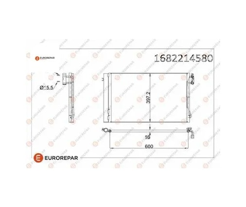 Erp Klima Rad. Bmw 1 E81,e82 3 E90,e93 Z4 E89 X1 E84 Eurorepar 1682214580