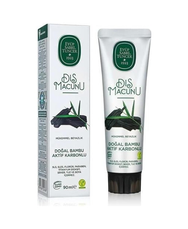 Eyüp Sabri Tuncer Diş Macunu 90ml. Bambu Karbonlu