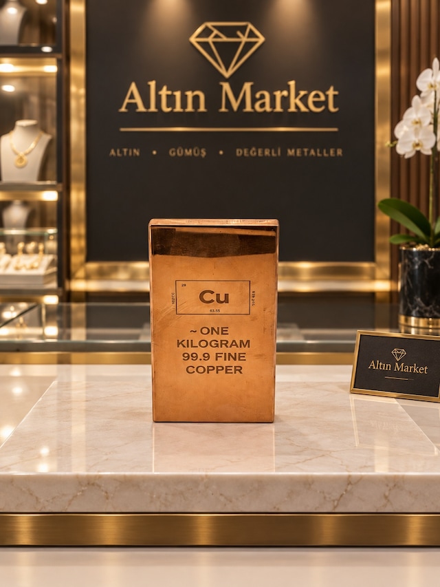 Bakır Külçe 1000 Gram