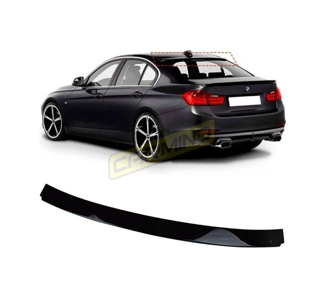 Bmw 3 Serisi F30 Cam Üstü Spoiler Piano Black
