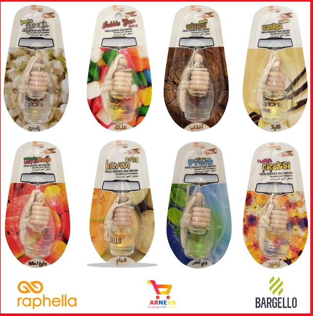 Bargello Araç Parfümü 2 Adet 8 ML